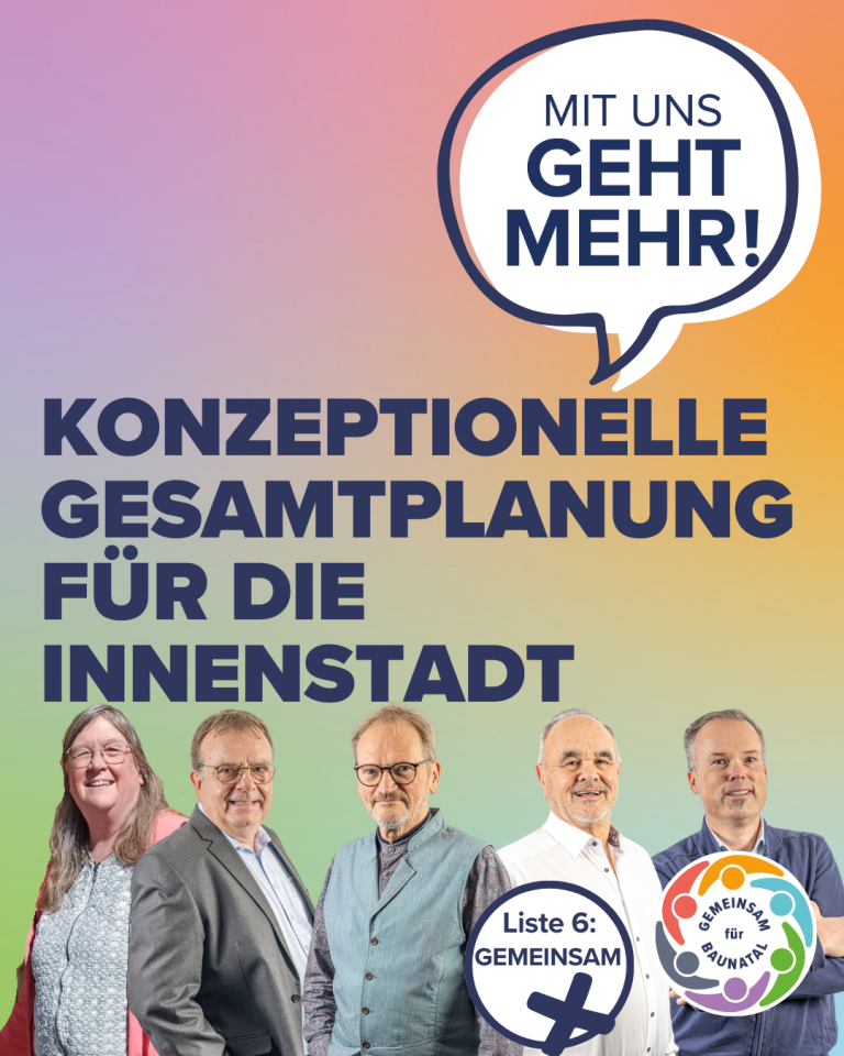 GEMEINSAM für BAUNATAL - Eine starke und lebendige Innenstadt für Baunatal gestalten 1