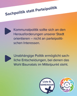 GEMEINSAM für BAUNATAL - unabhängige Kommunalpolitik 2