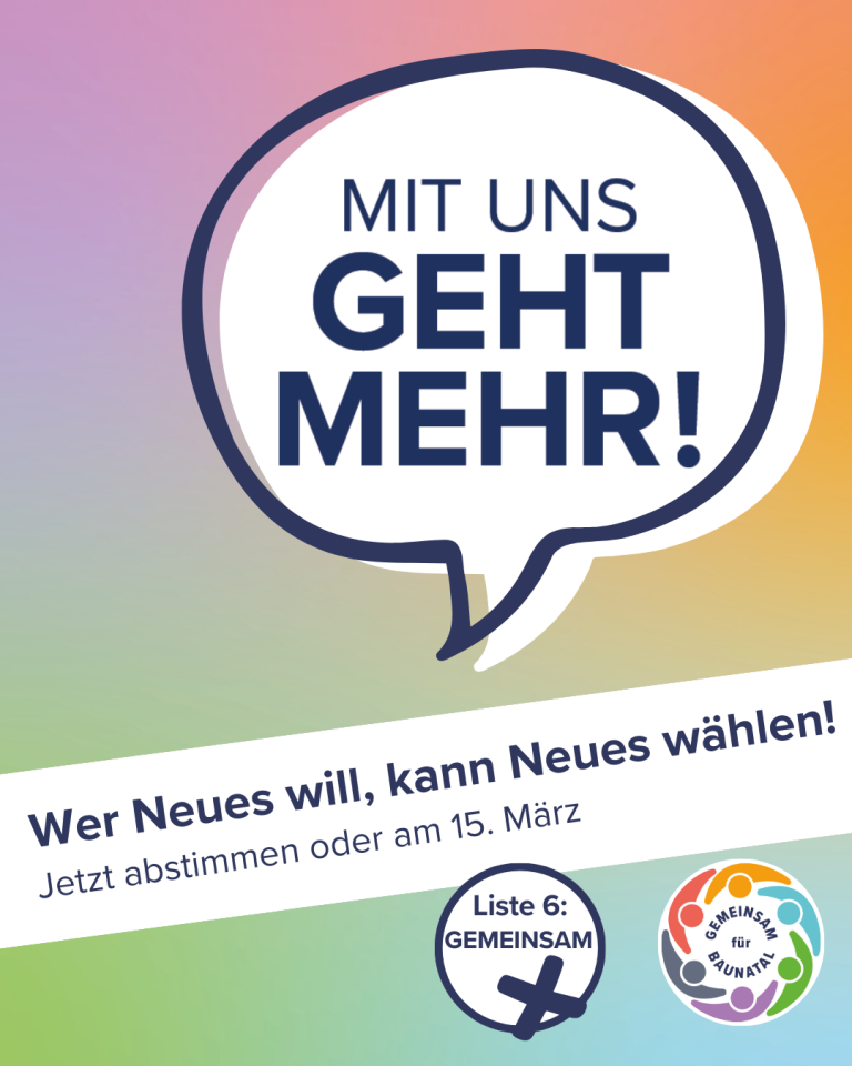 GEMEINSAM für BAUNATAL - Gemeinsam Baunatal gestalten 3