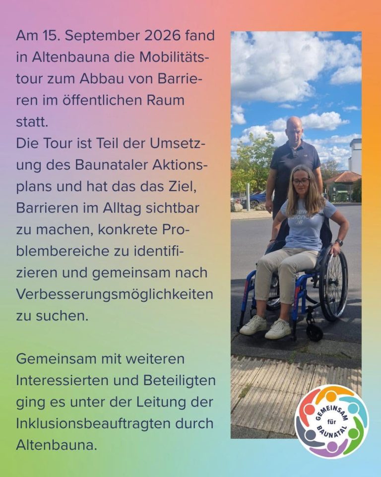 GEMEINSAM für BAUNATAL - Mobilitätstour 15.09.2026 2
