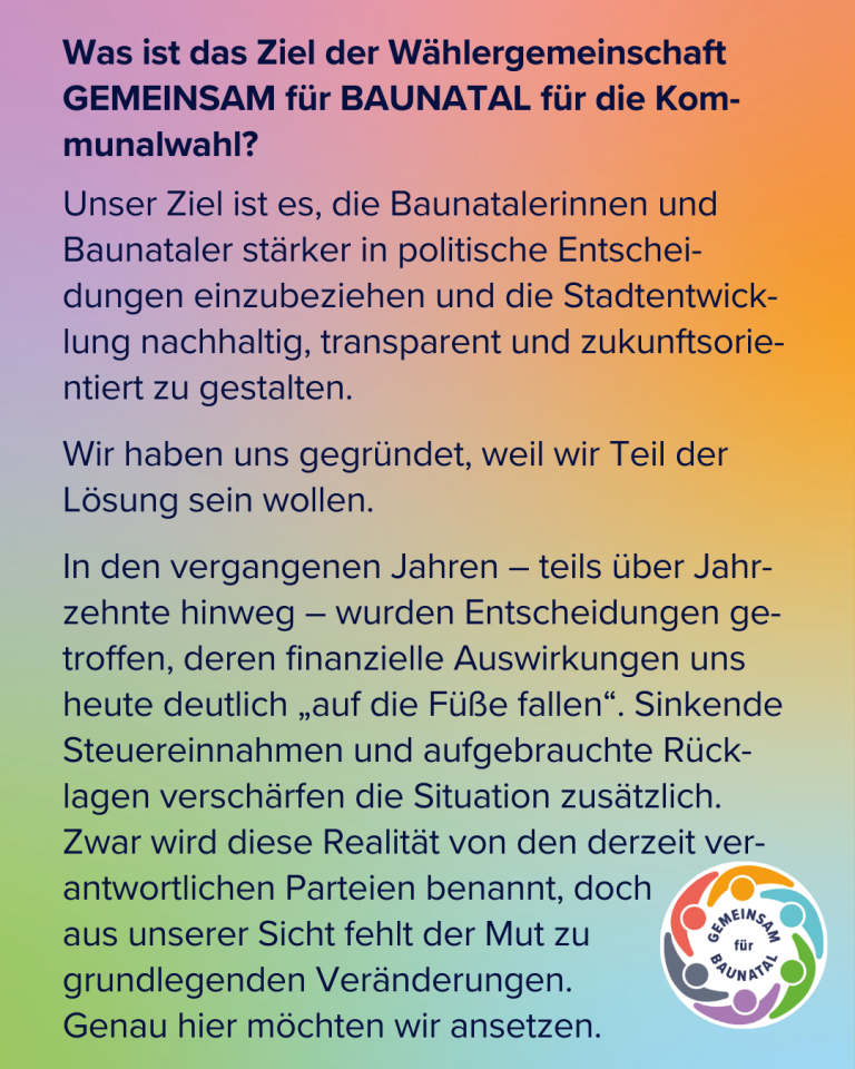 HNA-Interview - Antworten GEMEINSAM für BAUNATAL 2