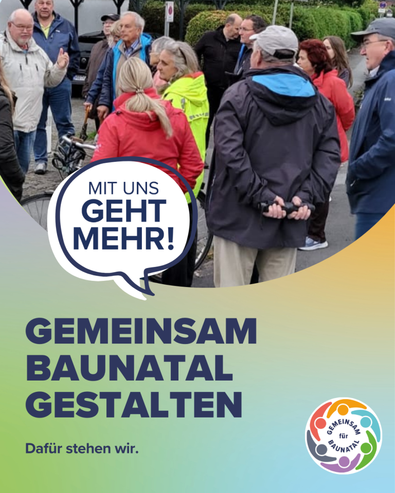 GEMEINSAM für BAUNATAL - Gemeinsam Baunatal gestalten 1