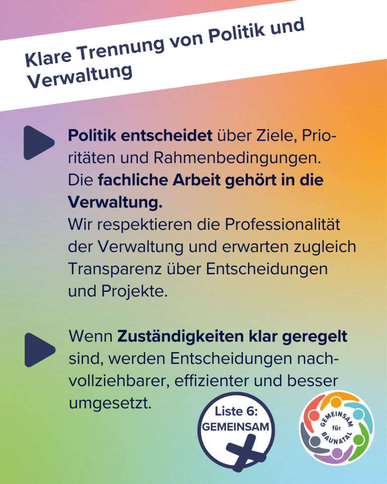 GEMEINSAM für BAUNATAL - Klare Rollen für gute Stadtpolitik 2