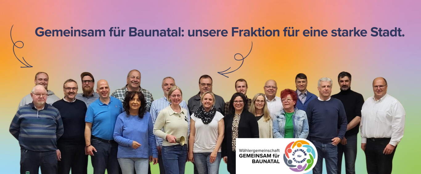 GEMEINSAM für BAUNATAL -  Fraktion steht 2
