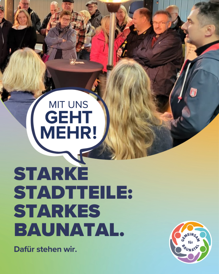 GEMEINSAM für BAUNATAL - Starke Stadtteile - starkes Baunatal 1