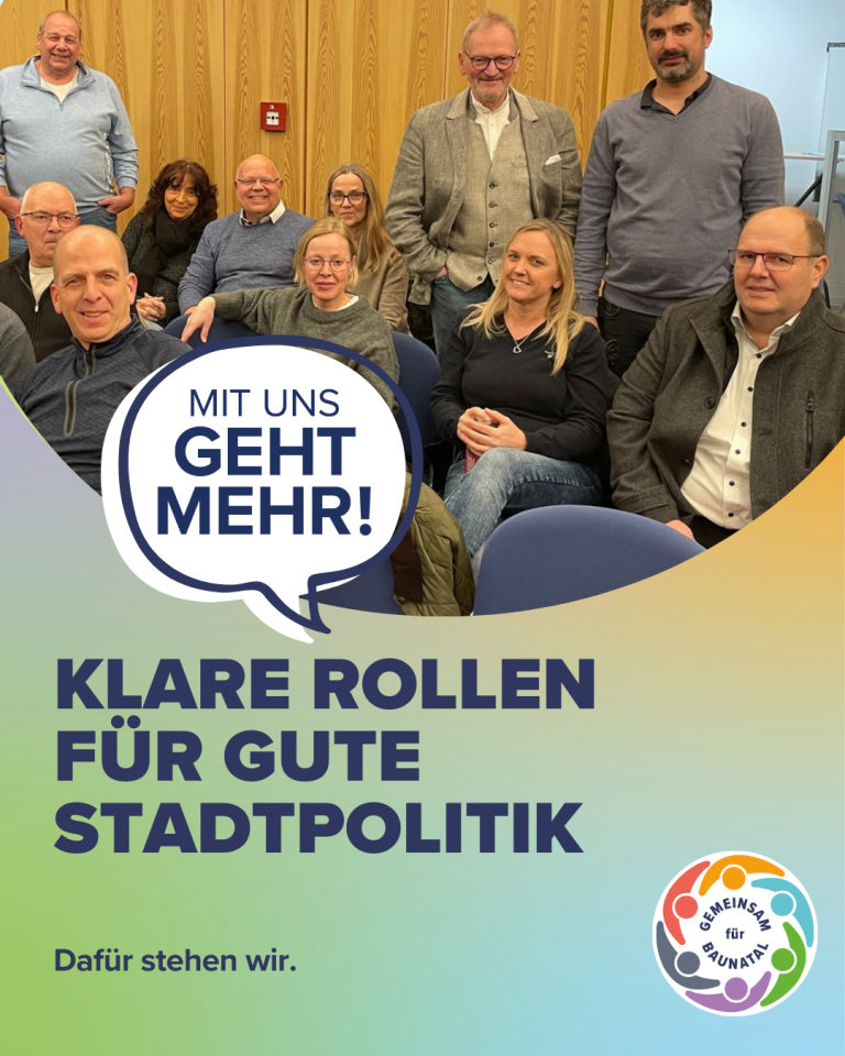 GEMEINSAM für BAUNATAL - Klare Rollen für gute Stadtpolitik 1