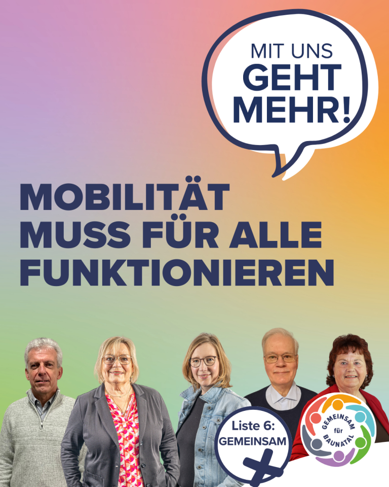 GEMEINSAM für BAUNATAL - Mobilität in Baunatal 1