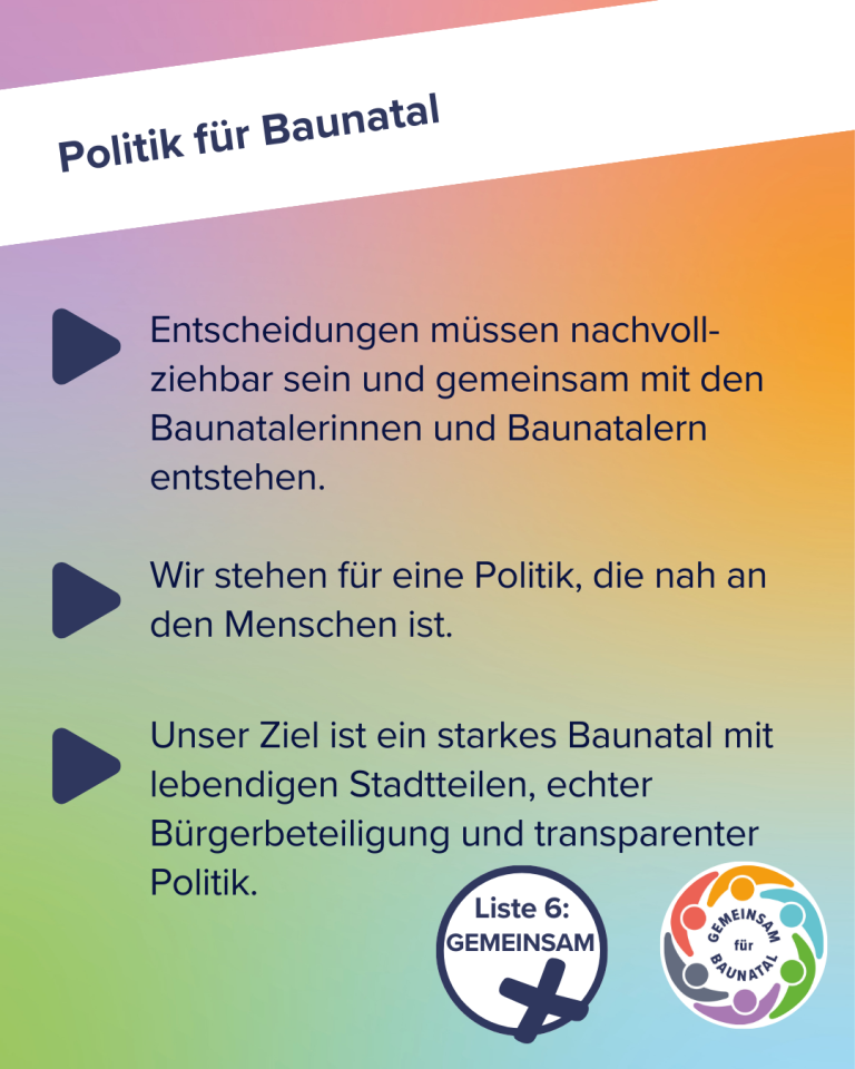 GEMEINSAM für BAUNATAL - echte Bürgerbeteiligung & transparente Politik 2