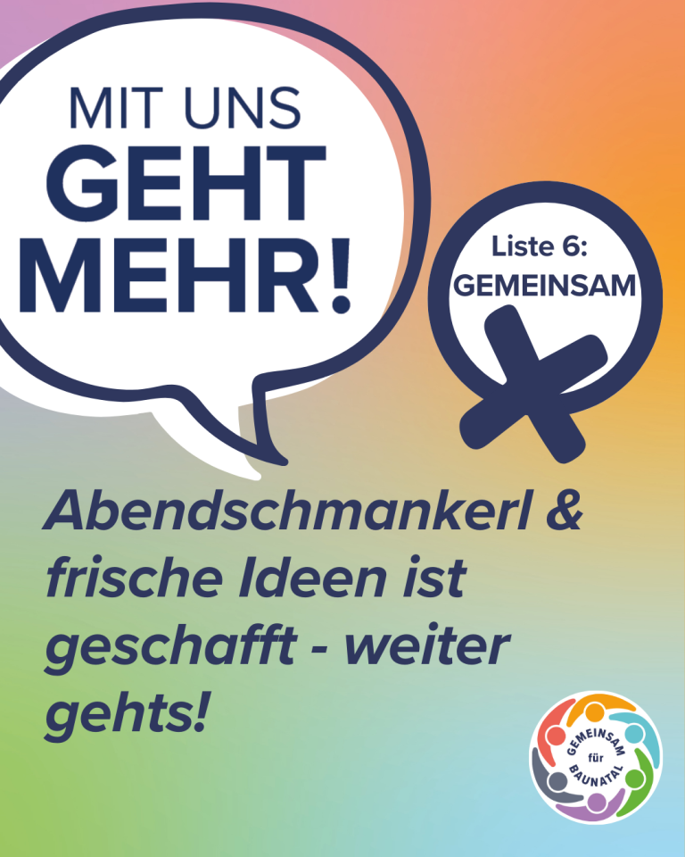 GEMEINSAM für BAUNATAL - Abendschmankerl in allen Stadtteilen 1