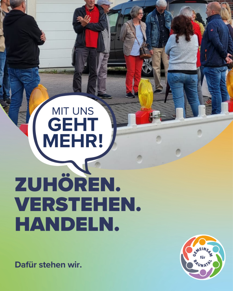 GEMEINSAM für BAUNATAL - Politik, die zuhört und konsequent umsetzt 1